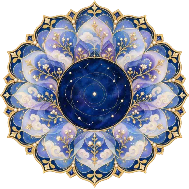 Mandala de la casilla 65, Plano del espacio interior