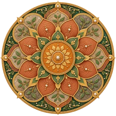 Mandala de la casilla 5, Plano físico