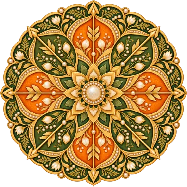 Mandala de la casilla 22, Plano del dharma