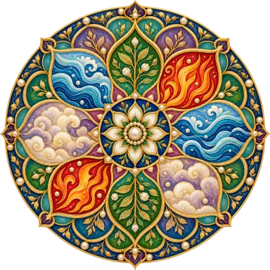 Mandala de la casilla 64, Plano de la naturaleza